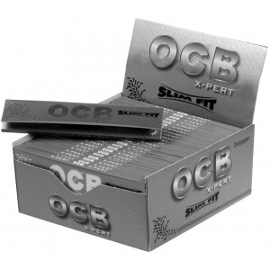 OCB X-Pert Slim Fit Rolling Paper - (Display of 50)